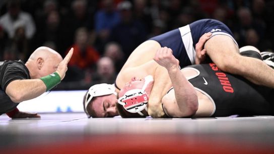 Forty in a row for Lions' wrestlers taken in Altoona, Pa. (Penn State)